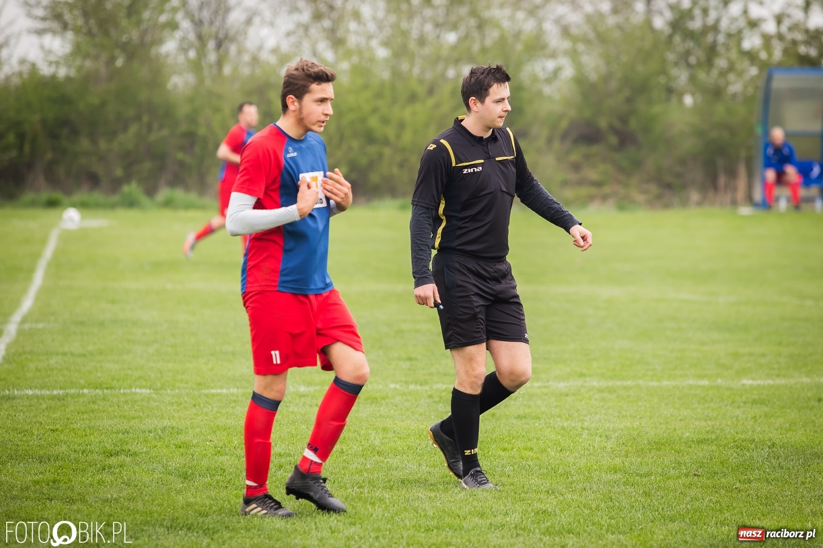 Zdjęcie w galerii na portalu naszraciborz.pl: Wyrównany bój w Wojnowicach. Rezerwy Brzezia górą [FOTO] wiadomości z regionu