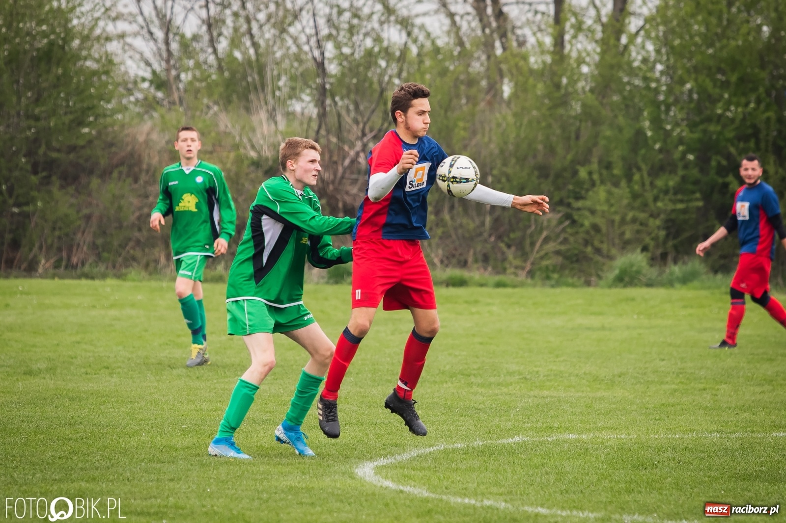Zdjęcie w galerii na portalu naszraciborz.pl: Wyrównany bój w Wojnowicach. Rezerwy Brzezia górą [FOTO] wiadomości z regionu