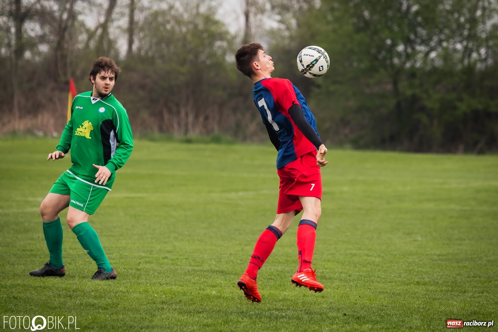 Zdjęcie w galerii na portalu naszraciborz.pl: Wyrównany bój w Wojnowicach. Rezerwy Brzezia górą [FOTO] wiadomości z regionu