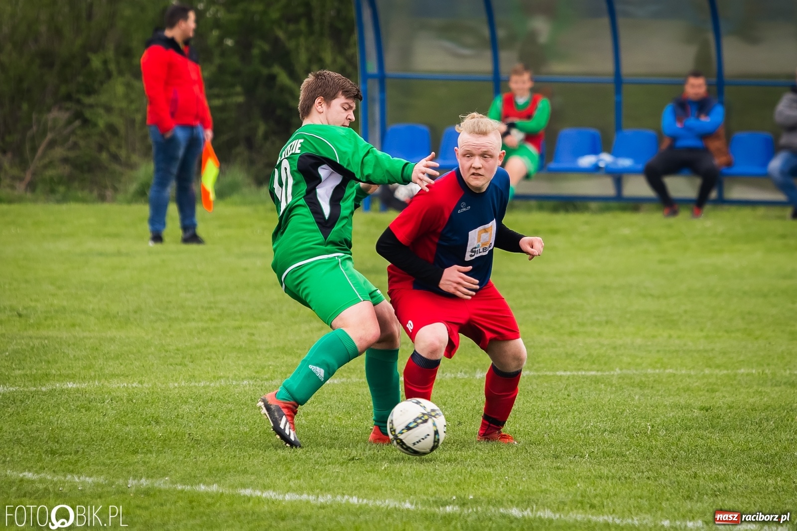 Zdjęcie w galerii na portalu naszraciborz.pl: Wyrównany bój w Wojnowicach. Rezerwy Brzezia górą [FOTO] wiadomości z regionu
