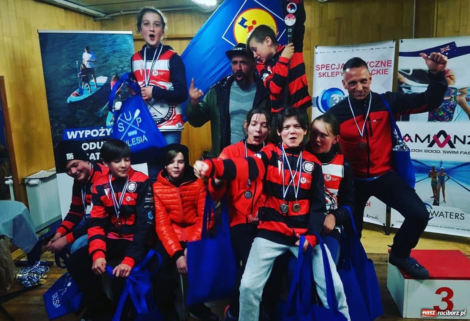 Zdjęcie w galerii na portalu naszraciborz.pl: Raciborzanie z medalami na Pucharze Polski Silesia SUP CUP wiadomości z regionu