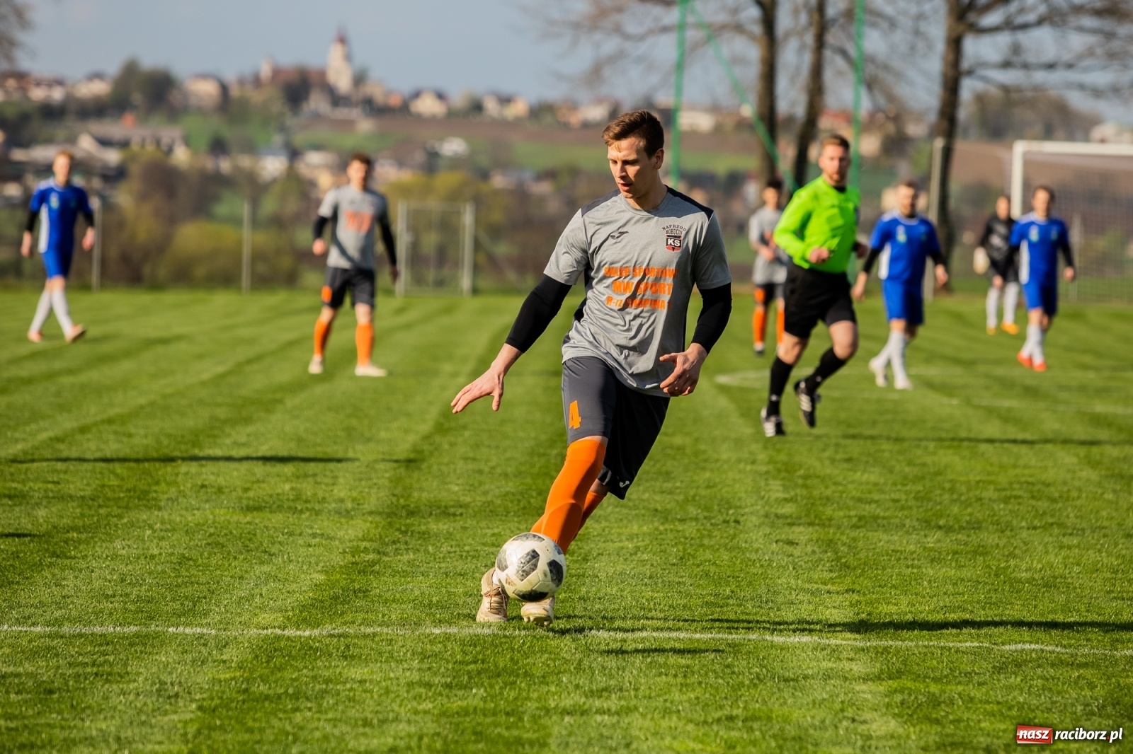 Zdjęcie w galerii na portalu naszraciborz.pl: Borucin znów zwycięski. Marklowice na kolanach [FOTO] wiadomości z regionu