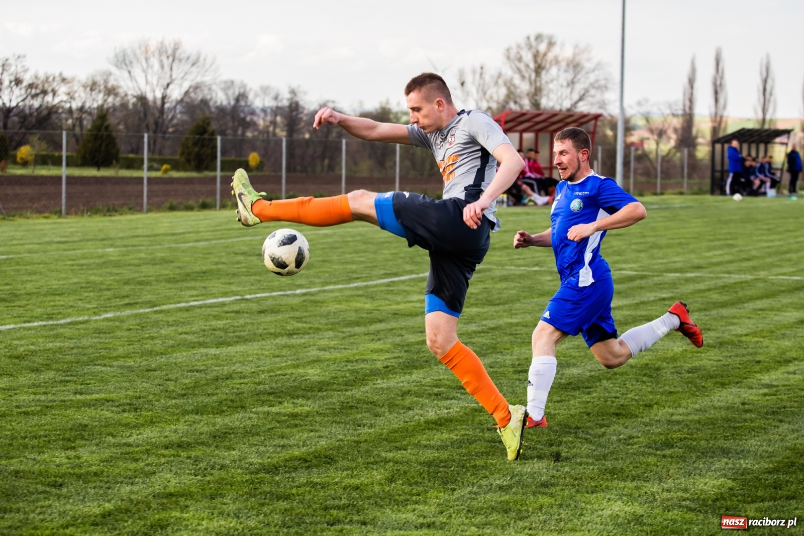 Zdjęcie w galerii na portalu naszraciborz.pl: Borucin znów zwycięski. Marklowice na kolanach [FOTO] wiadomości z regionu