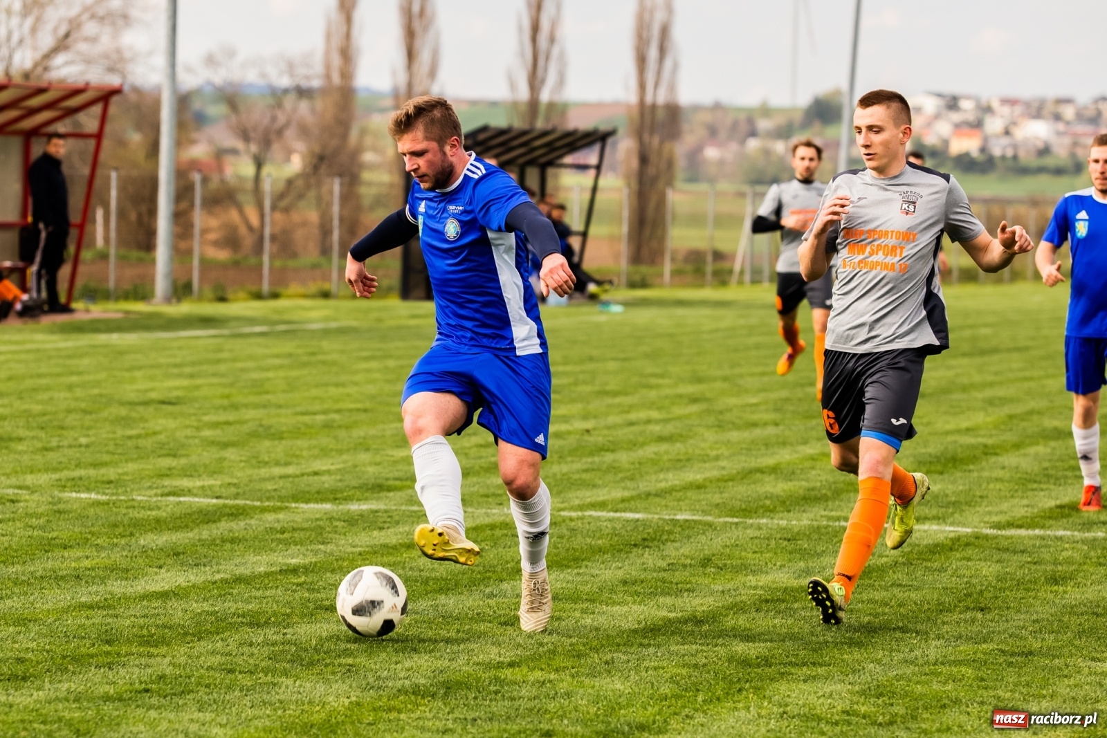 Zdjęcie w galerii na portalu naszraciborz.pl: Borucin znów zwycięski. Marklowice na kolanach [FOTO] wiadomości z regionu