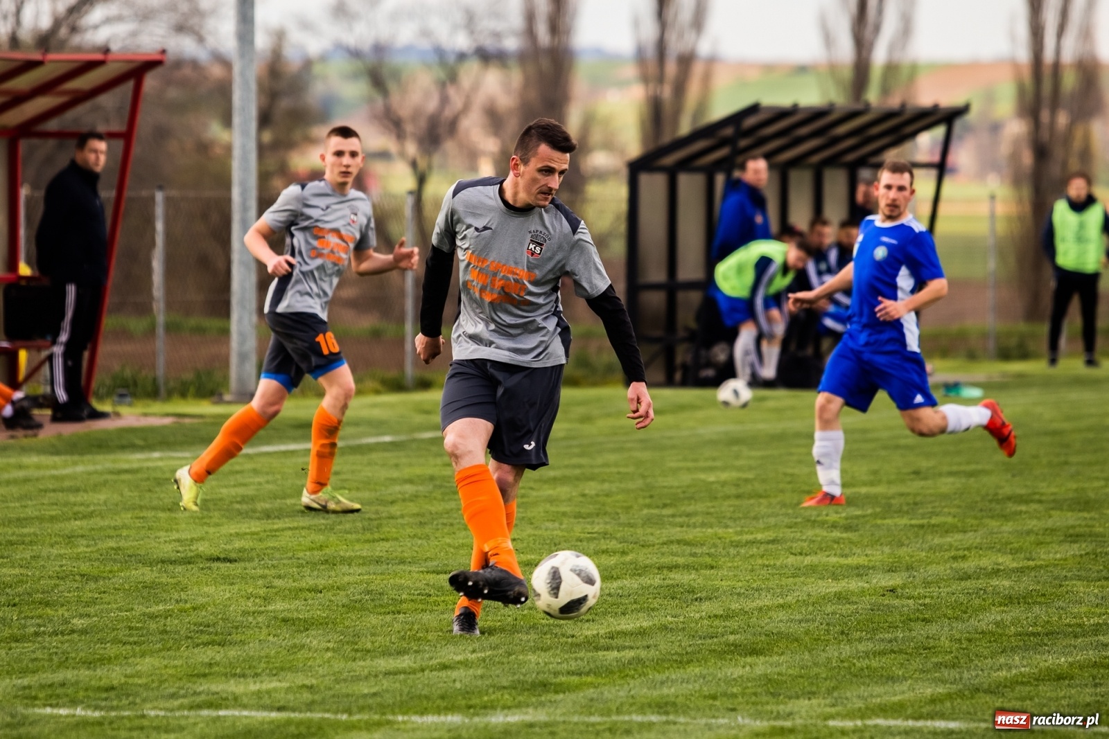 Zdjęcie w galerii na portalu naszraciborz.pl: Borucin znów zwycięski. Marklowice na kolanach [FOTO] wiadomości z regionu