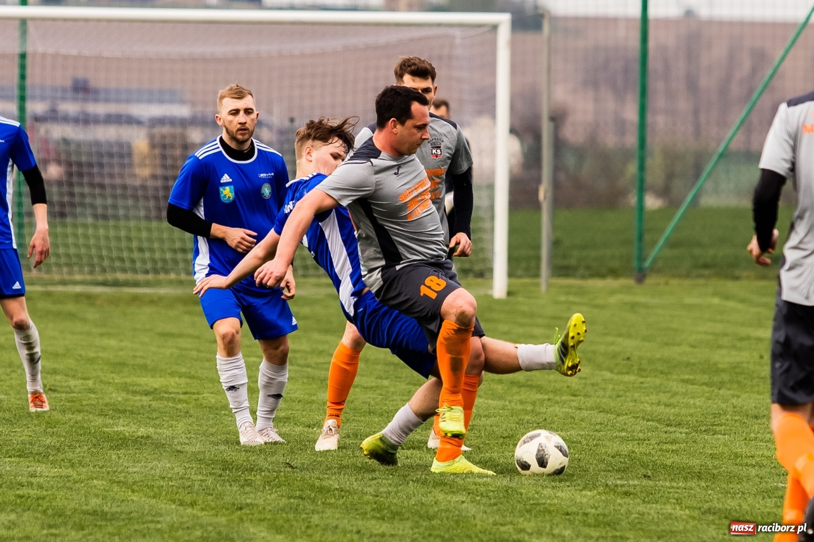 Zdjęcie w galerii na portalu naszraciborz.pl: Borucin znów zwycięski. Marklowice na kolanach [FOTO] wiadomości z regionu