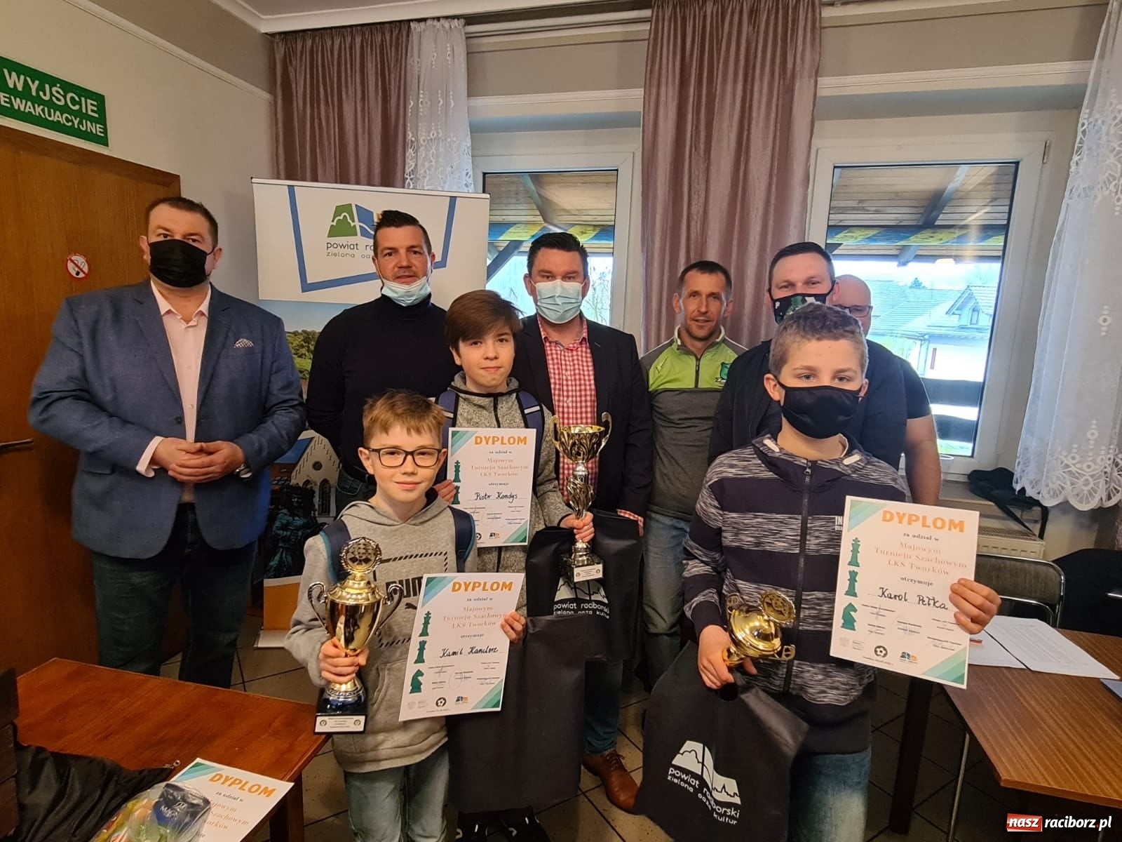 Zdjęcie w galerii na portalu naszraciborz.pl: Majowy turniej szachowy w Tworkowie wiadomości z regionu