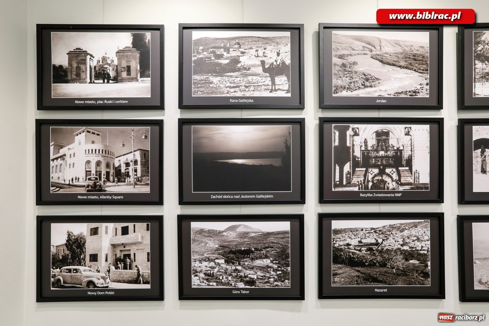 Zdjęcie w galerii na portalu naszraciborz.pl: Ziemia Święta w perspektywie Stanisława Ligonia. Wystawa w bibliotece wiadomości z regionu