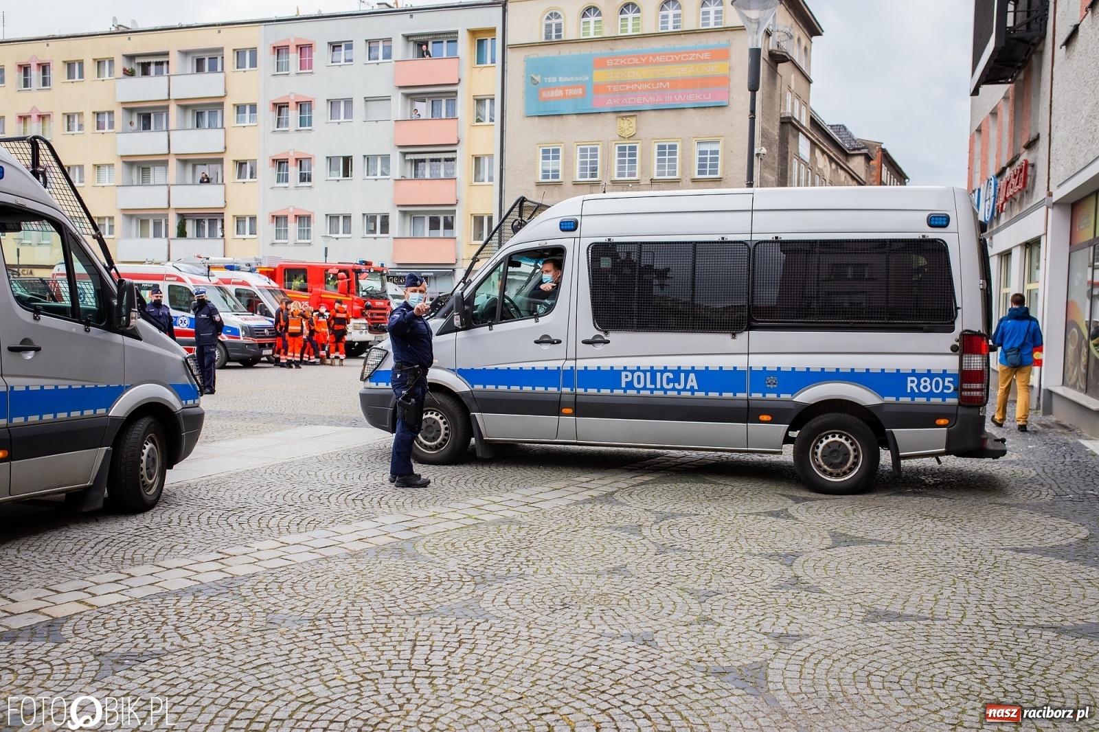 Zdjęcie w galerii na portalu naszraciborz.pl: Uroczystości pogrzebowe śp. asp. Michała Kędzierskiego [FOTO i WIDEO]  wiadomości z regionu