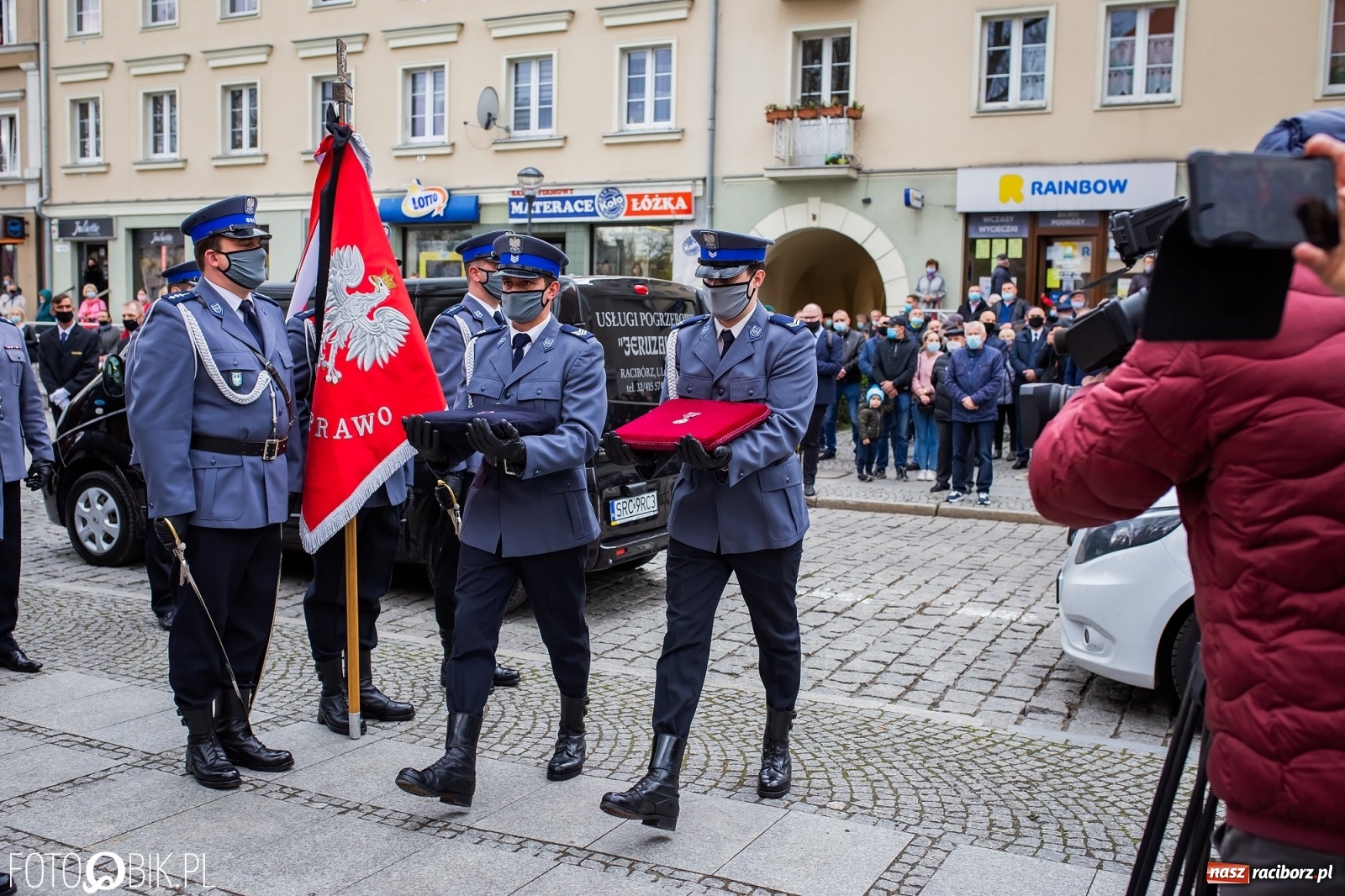 Zdjęcie w galerii na portalu naszraciborz.pl: Uroczystości pogrzebowe śp. asp. Michała Kędzierskiego [FOTO i WIDEO]  wiadomości z regionu