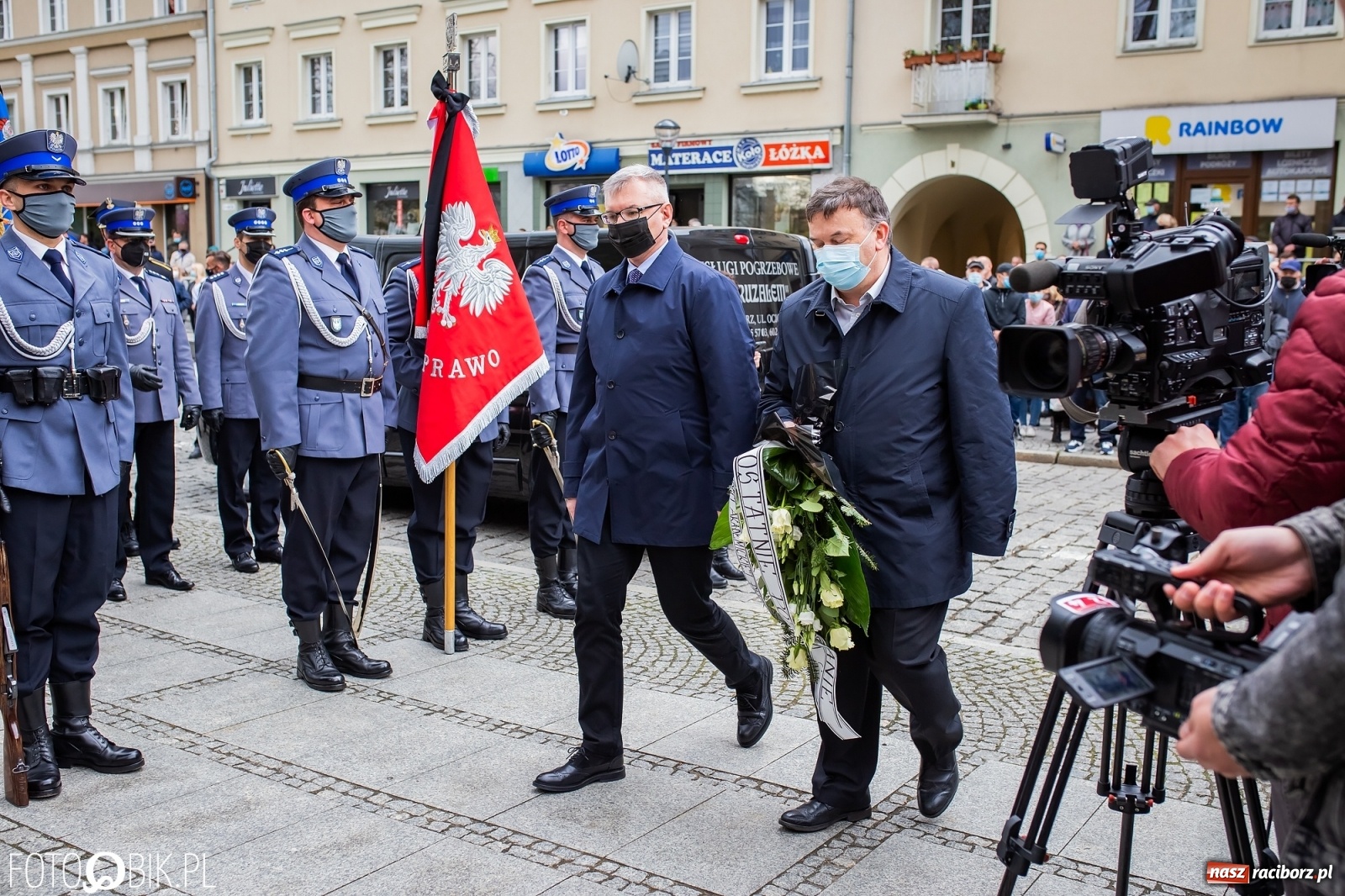 Zdjęcie w galerii na portalu naszraciborz.pl: Uroczystości pogrzebowe śp. asp. Michała Kędzierskiego [FOTO i WIDEO]  wiadomości z regionu