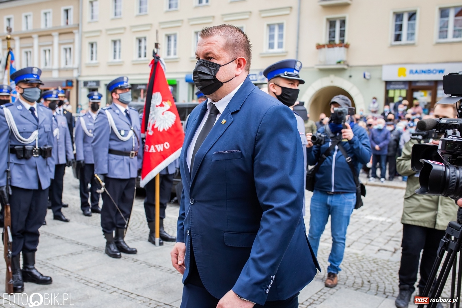Zdjęcie w galerii na portalu naszraciborz.pl: Uroczystości pogrzebowe śp. asp. Michała Kędzierskiego [FOTO i WIDEO]  wiadomości z regionu