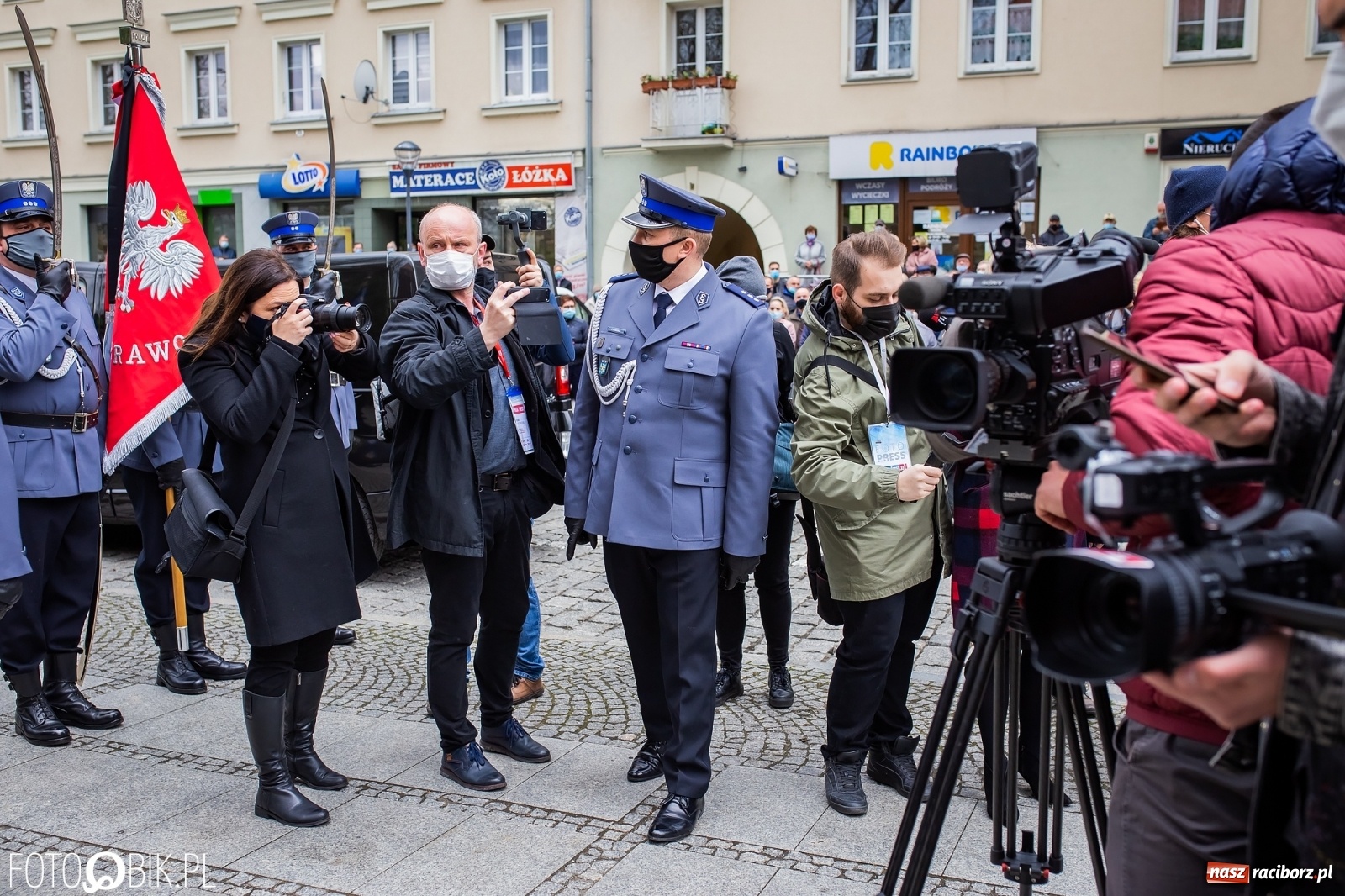 Zdjęcie w galerii na portalu naszraciborz.pl: Uroczystości pogrzebowe śp. asp. Michała Kędzierskiego [FOTO i WIDEO]  wiadomości z regionu