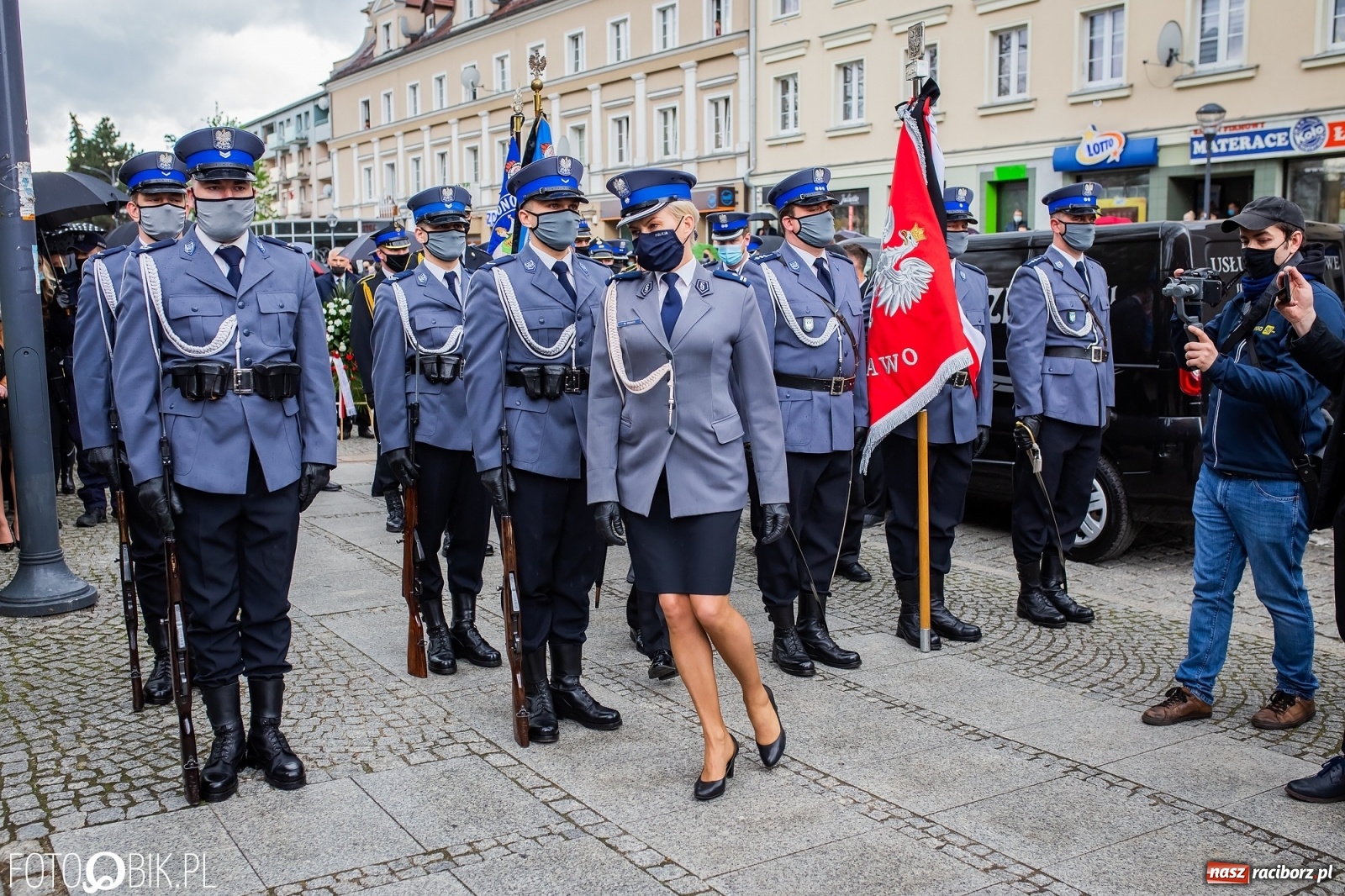 Zdjęcie w galerii na portalu naszraciborz.pl: Uroczystości pogrzebowe śp. asp. Michała Kędzierskiego [FOTO i WIDEO]  wiadomości z regionu