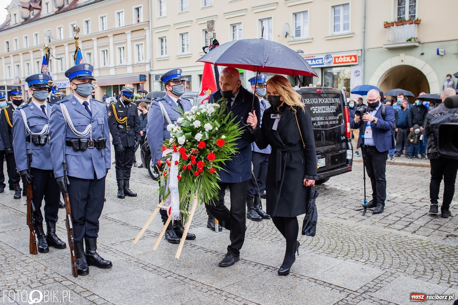 Zdjęcie w galerii na portalu naszraciborz.pl: Uroczystości pogrzebowe śp. asp. Michała Kędzierskiego [FOTO i WIDEO]  wiadomości z regionu