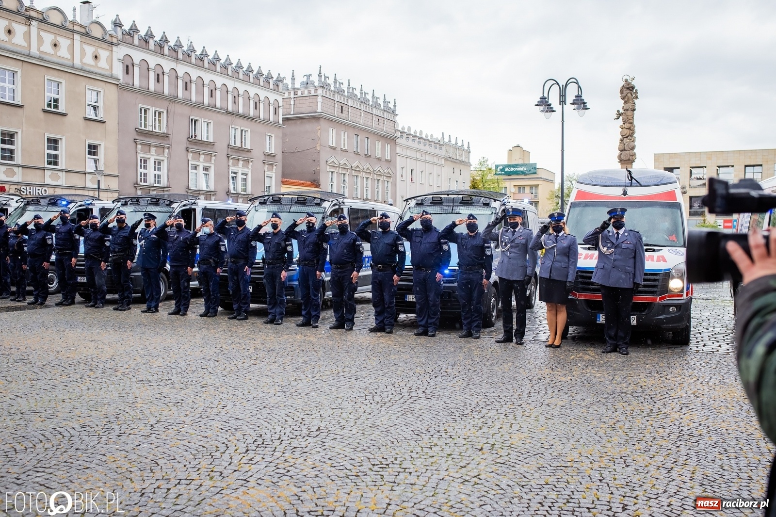 Zdjęcie w galerii na portalu naszraciborz.pl: Uroczystości pogrzebowe śp. asp. Michała Kędzierskiego [FOTO i WIDEO]  wiadomości z regionu