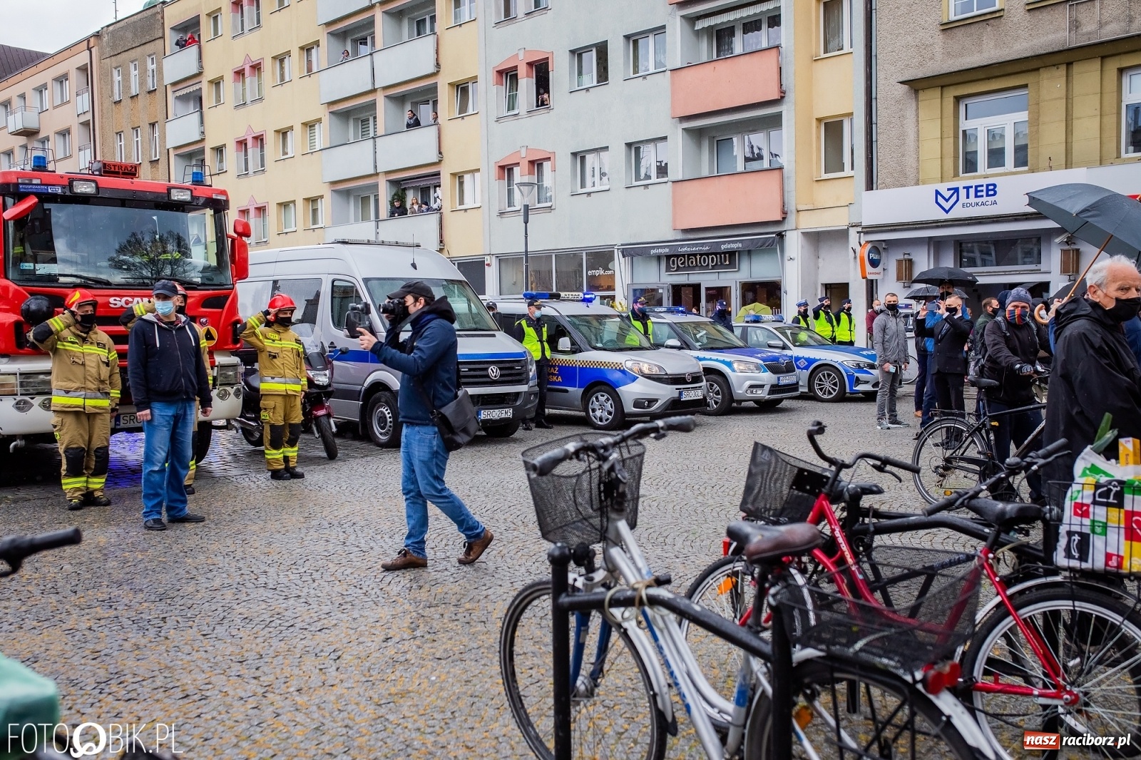 Zdjęcie w galerii na portalu naszraciborz.pl: Uroczystości pogrzebowe śp. asp. Michała Kędzierskiego [FOTO i WIDEO]  wiadomości z regionu