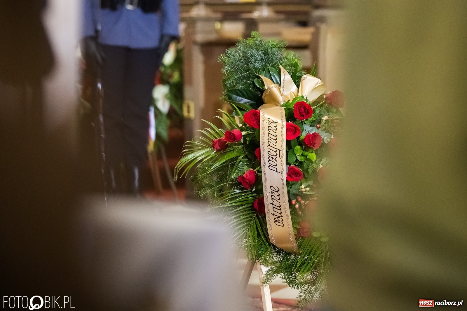 Zdjęcie w galerii na portalu naszraciborz.pl: Uroczystości pogrzebowe śp. asp. Michała Kędzierskiego [FOTO i WIDEO]  wiadomości z regionu