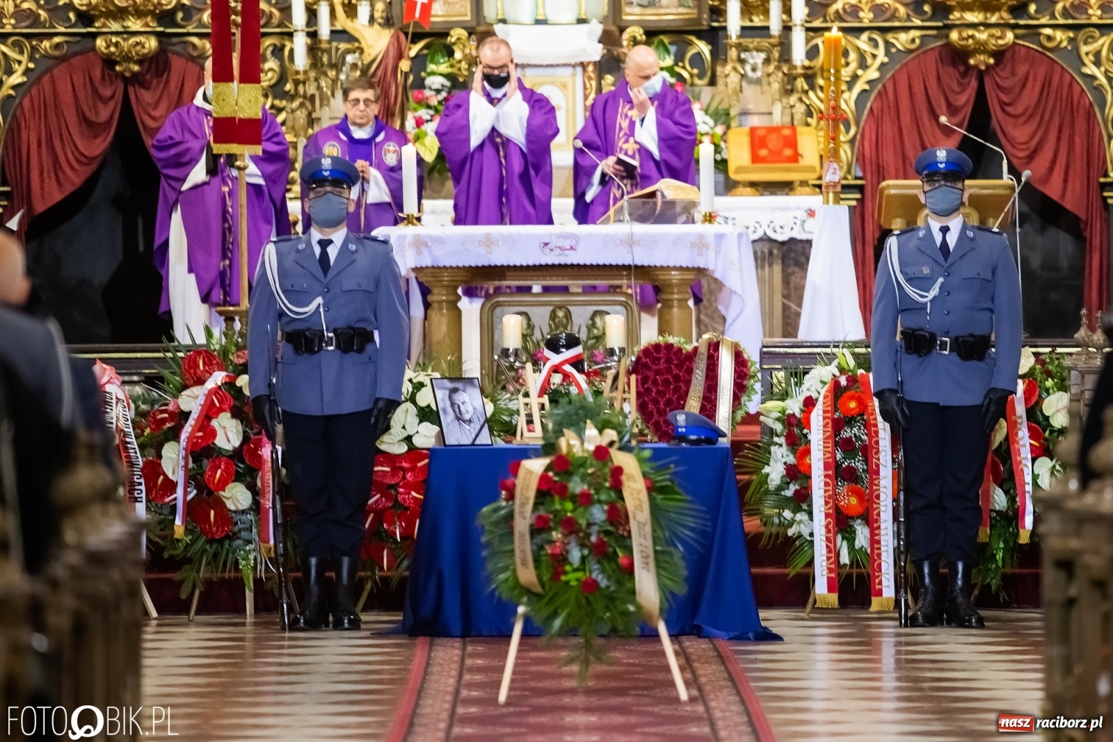 Zdjęcie w galerii na portalu naszraciborz.pl: Uroczystości pogrzebowe śp. asp. Michała Kędzierskiego [FOTO i WIDEO]  wiadomości z regionu