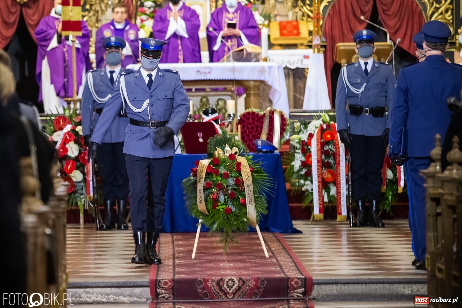 Zdjęcie w galerii na portalu naszraciborz.pl: Uroczystości pogrzebowe śp. asp. Michała Kędzierskiego [FOTO i WIDEO]  wiadomości z regionu