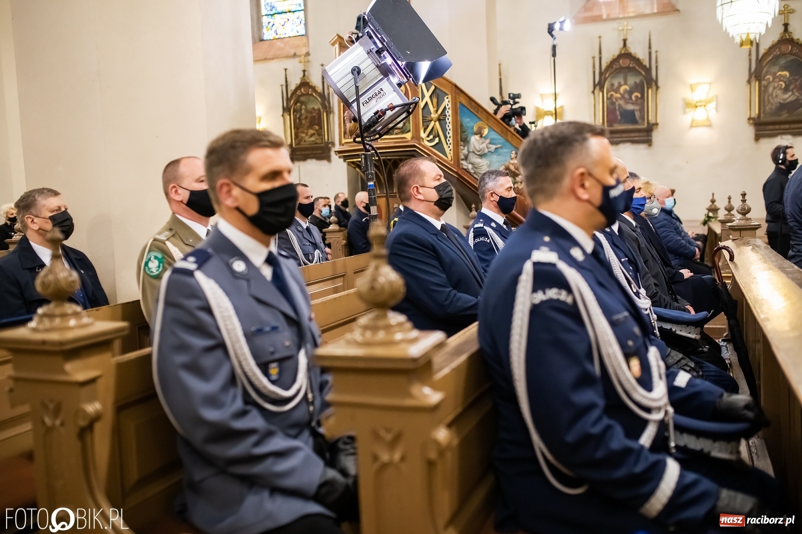 Zdjęcie w galerii na portalu naszraciborz.pl: Uroczystości pogrzebowe śp. asp. Michała Kędzierskiego [FOTO i WIDEO]  wiadomości z regionu