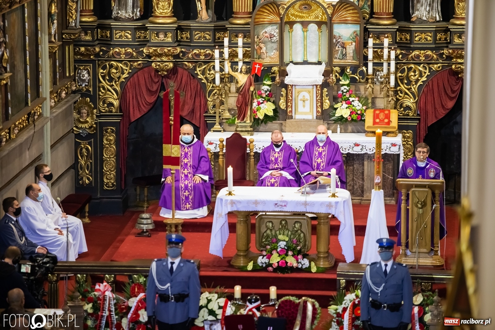 Zdjęcie w galerii na portalu naszraciborz.pl: Uroczystości pogrzebowe śp. asp. Michała Kędzierskiego [FOTO i WIDEO]  wiadomości z regionu