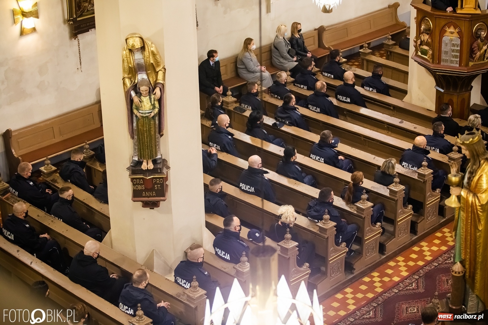 Zdjęcie w galerii na portalu naszraciborz.pl: Uroczystości pogrzebowe śp. asp. Michała Kędzierskiego [FOTO i WIDEO]  wiadomości z regionu