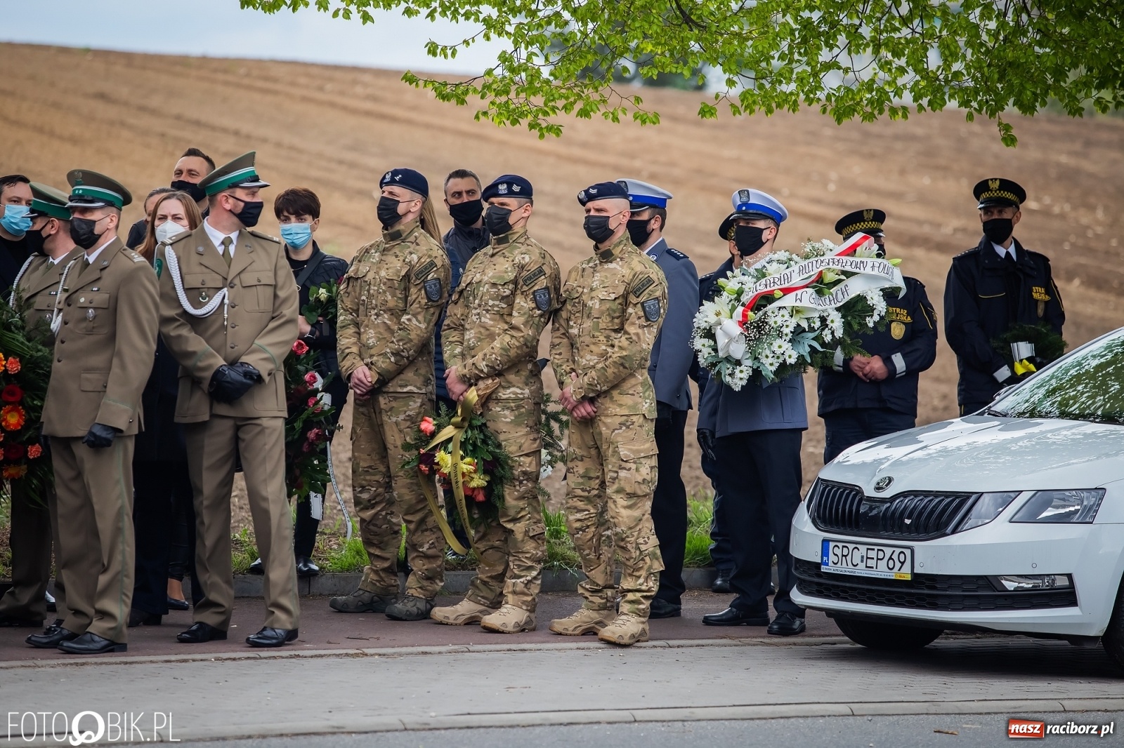 Zdjęcie w galerii na portalu naszraciborz.pl: Uroczystości pogrzebowe śp. asp. Michała Kędzierskiego [FOTO i WIDEO]  wiadomości z regionu