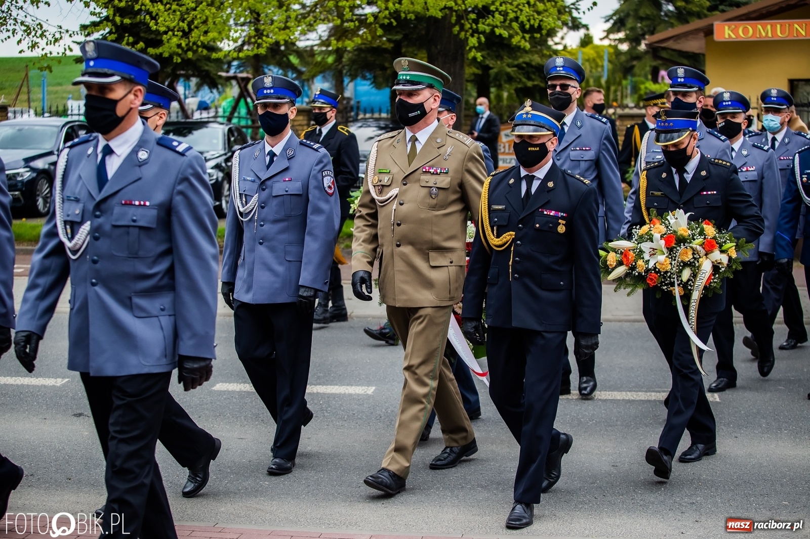 Zdjęcie w galerii na portalu naszraciborz.pl: Uroczystości pogrzebowe śp. asp. Michała Kędzierskiego [FOTO i WIDEO]  wiadomości z regionu