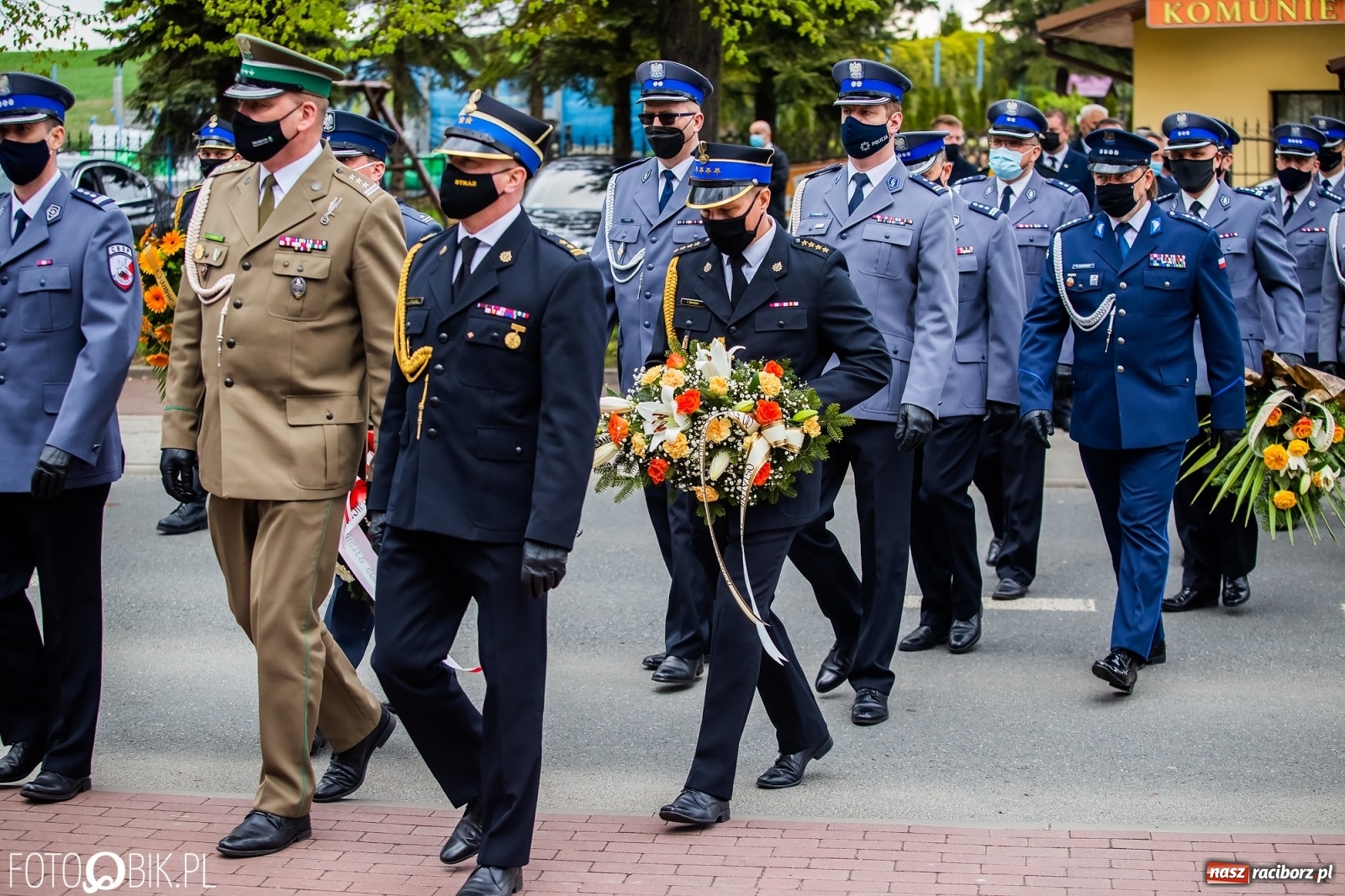 Zdjęcie w galerii na portalu naszraciborz.pl: Uroczystości pogrzebowe śp. asp. Michała Kędzierskiego [FOTO i WIDEO]  wiadomości z regionu