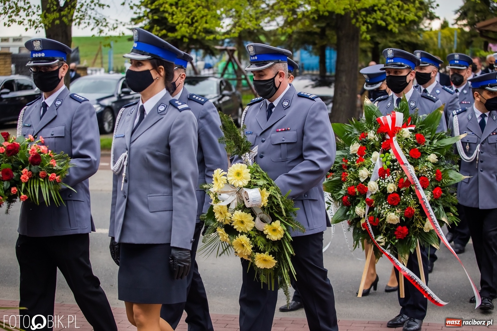 Zdjęcie w galerii na portalu naszraciborz.pl: Uroczystości pogrzebowe śp. asp. Michała Kędzierskiego [FOTO i WIDEO]  wiadomości z regionu