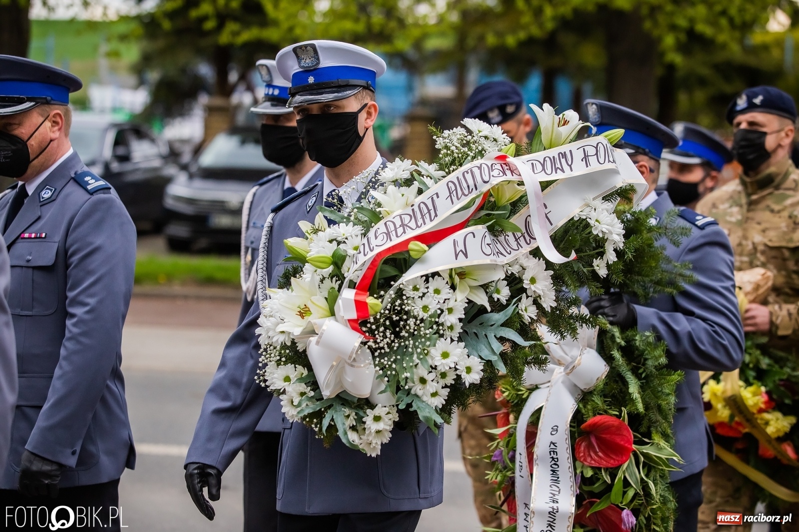 Zdjęcie w galerii na portalu naszraciborz.pl: Uroczystości pogrzebowe śp. asp. Michała Kędzierskiego [FOTO i WIDEO]  wiadomości z regionu