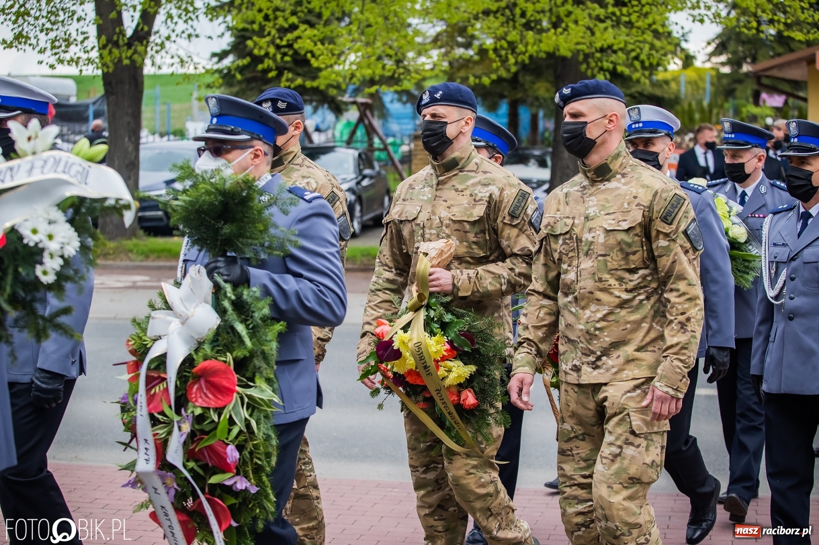 Zdjęcie w galerii na portalu naszraciborz.pl: Uroczystości pogrzebowe śp. asp. Michała Kędzierskiego [FOTO i WIDEO]  wiadomości z regionu
