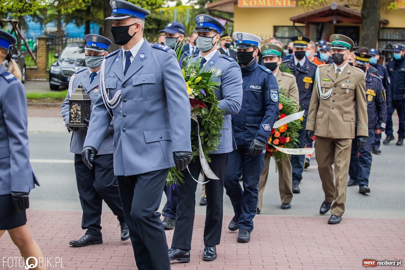 Zdjęcie w galerii na portalu naszraciborz.pl: Uroczystości pogrzebowe śp. asp. Michała Kędzierskiego [FOTO i WIDEO]  wiadomości z regionu