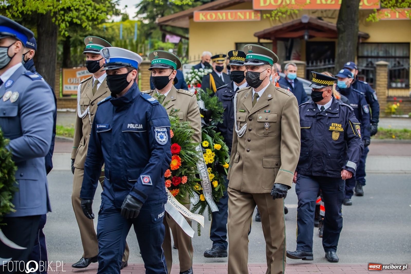 Zdjęcie w galerii na portalu naszraciborz.pl: Uroczystości pogrzebowe śp. asp. Michała Kędzierskiego [FOTO i WIDEO]  wiadomości z regionu