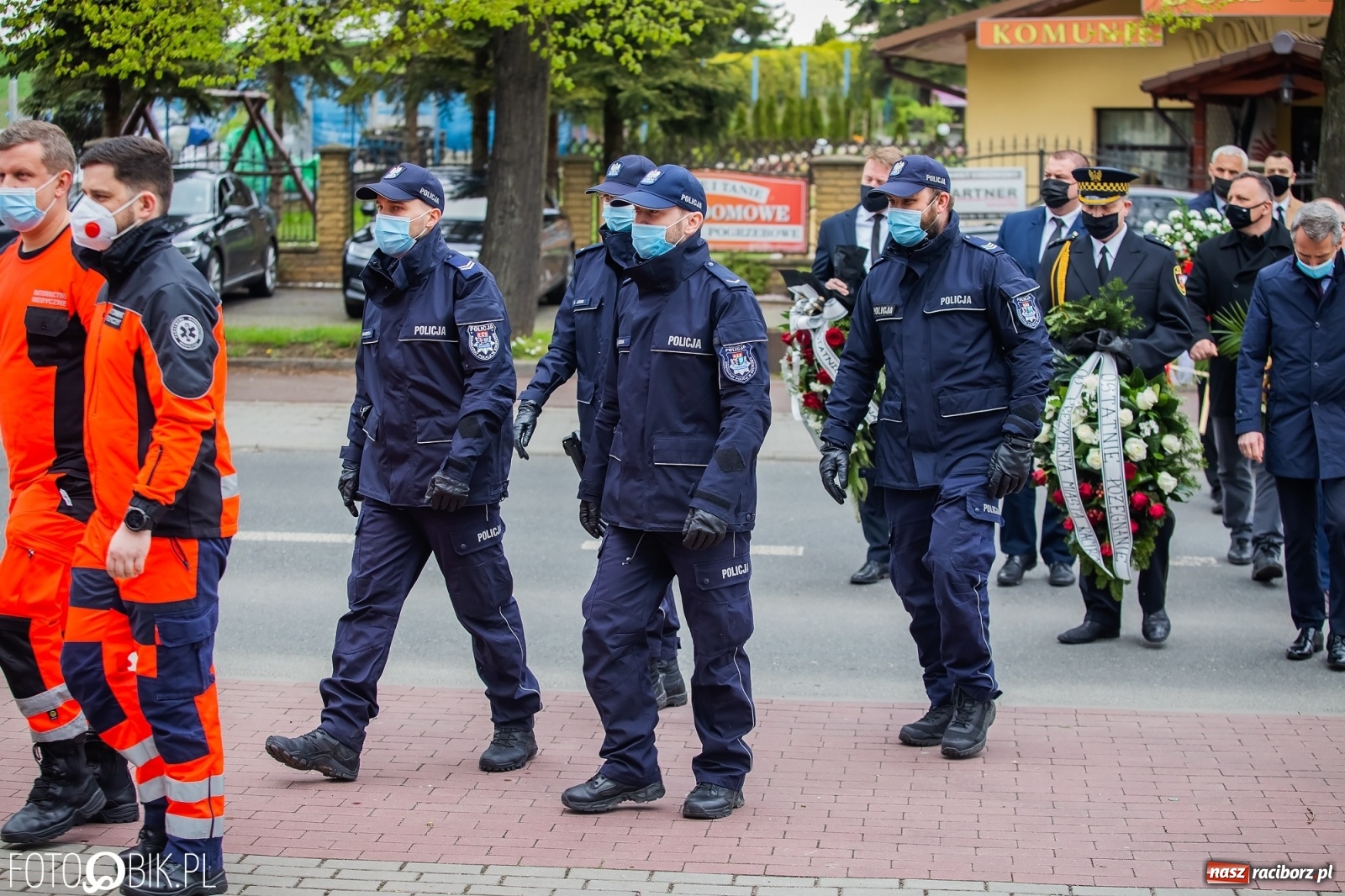 Zdjęcie w galerii na portalu naszraciborz.pl: Uroczystości pogrzebowe śp. asp. Michała Kędzierskiego [FOTO i WIDEO]  wiadomości z regionu