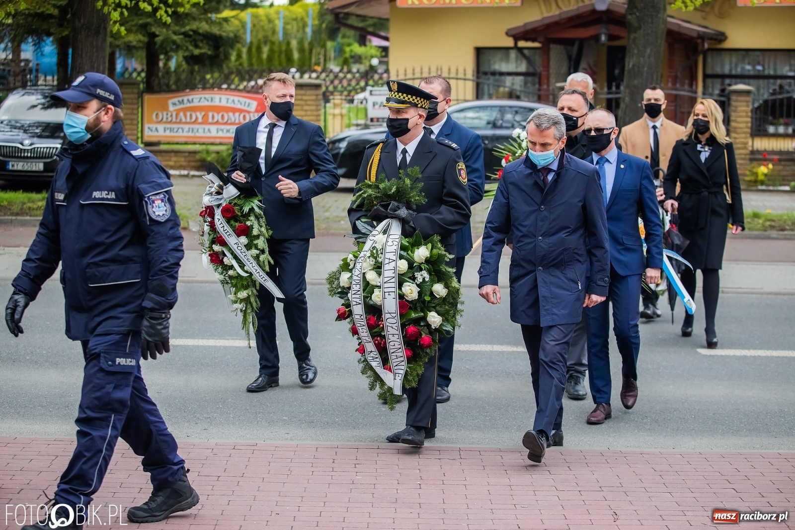 Zdjęcie w galerii na portalu naszraciborz.pl: Uroczystości pogrzebowe śp. asp. Michała Kędzierskiego [FOTO i WIDEO]  wiadomości z regionu