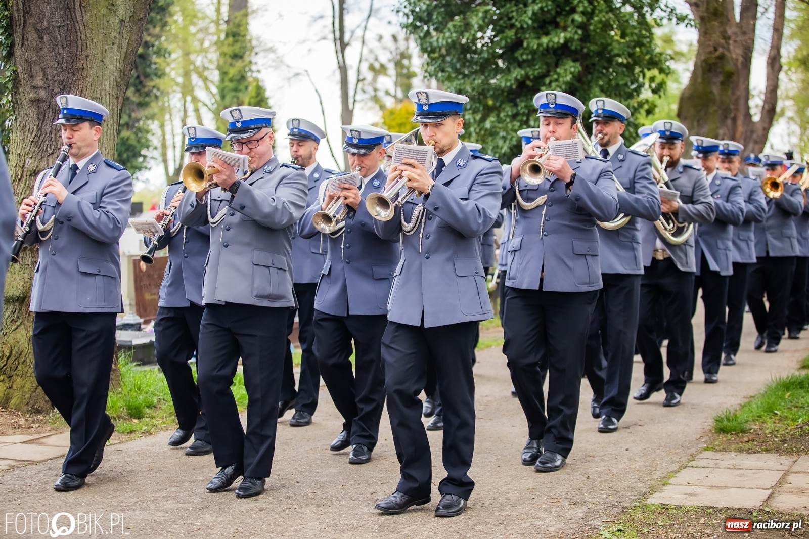 Zdjęcie w galerii na portalu naszraciborz.pl: Uroczystości pogrzebowe śp. asp. Michała Kędzierskiego [FOTO i WIDEO]  wiadomości z regionu