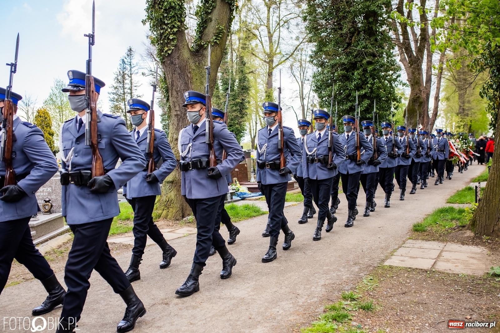 Zdjęcie w galerii na portalu naszraciborz.pl: Uroczystości pogrzebowe śp. asp. Michała Kędzierskiego [FOTO i WIDEO]  wiadomości z regionu