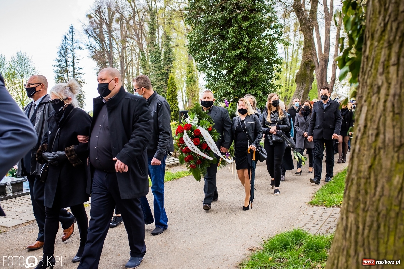 Zdjęcie w galerii na portalu naszraciborz.pl: Uroczystości pogrzebowe śp. asp. Michała Kędzierskiego [FOTO i WIDEO]  wiadomości z regionu