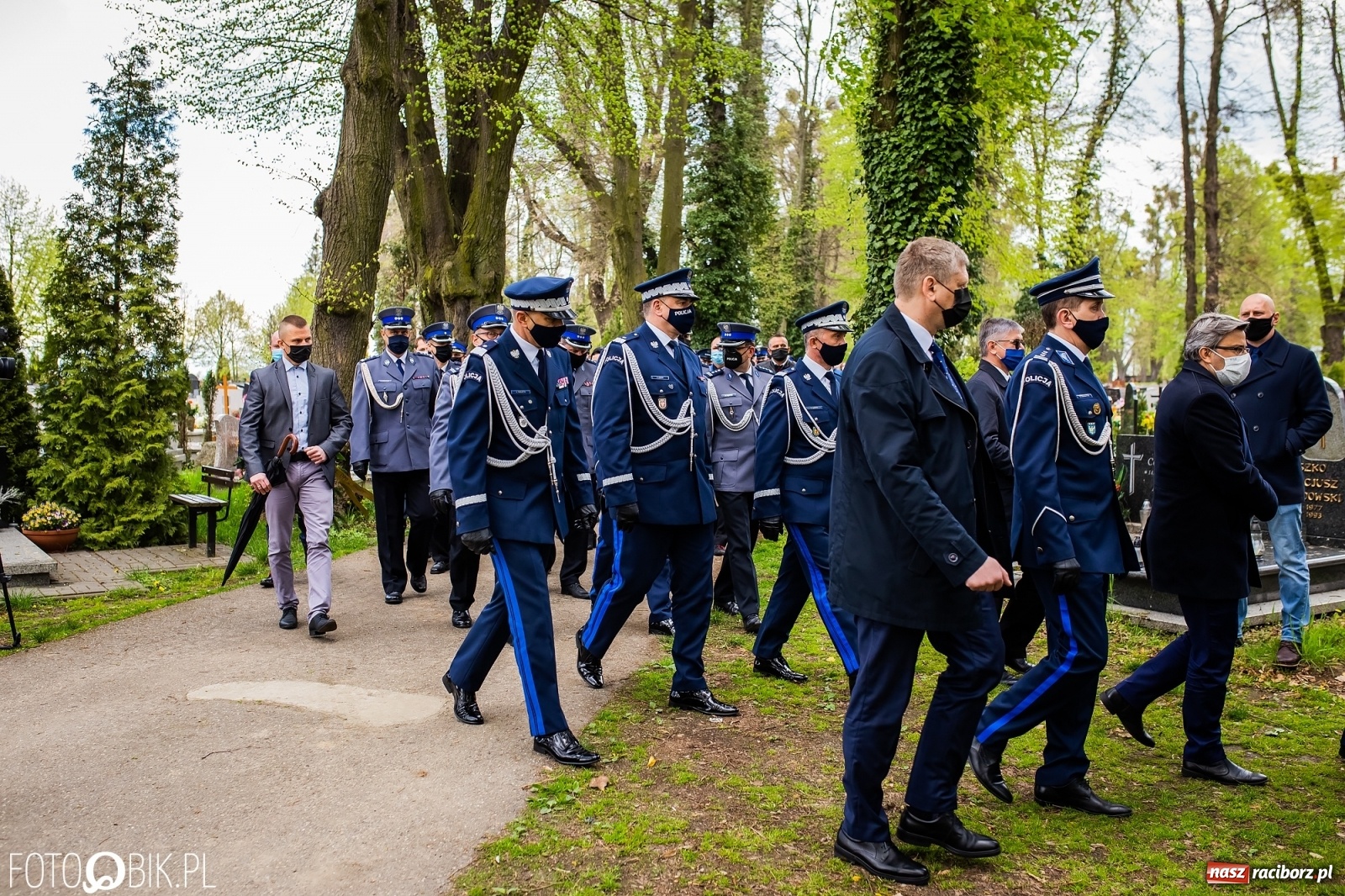 Zdjęcie w galerii na portalu naszraciborz.pl: Uroczystości pogrzebowe śp. asp. Michała Kędzierskiego [FOTO i WIDEO]  wiadomości z regionu