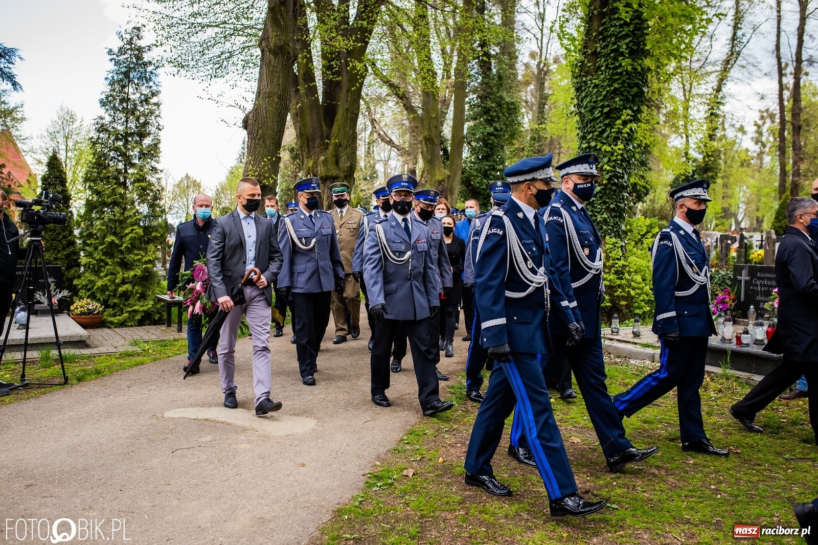 Zdjęcie w galerii na portalu naszraciborz.pl: Uroczystości pogrzebowe śp. asp. Michała Kędzierskiego [FOTO i WIDEO]  wiadomości z regionu