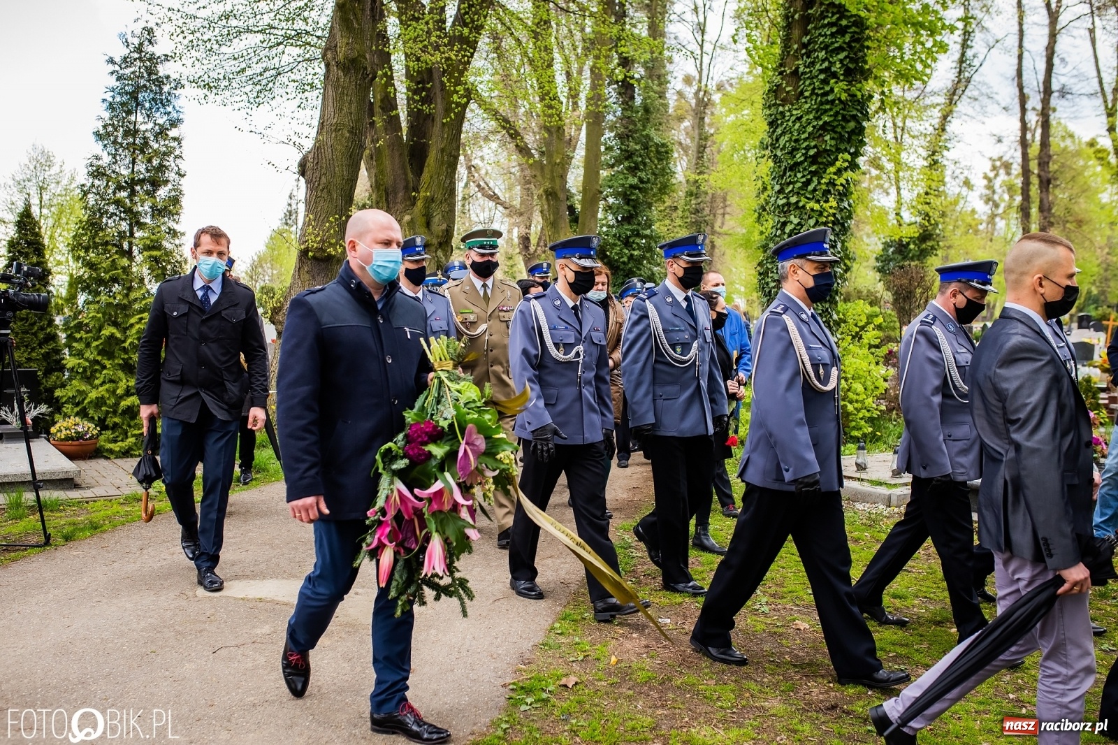 Zdjęcie w galerii na portalu naszraciborz.pl: Uroczystości pogrzebowe śp. asp. Michała Kędzierskiego [FOTO i WIDEO]  wiadomości z regionu