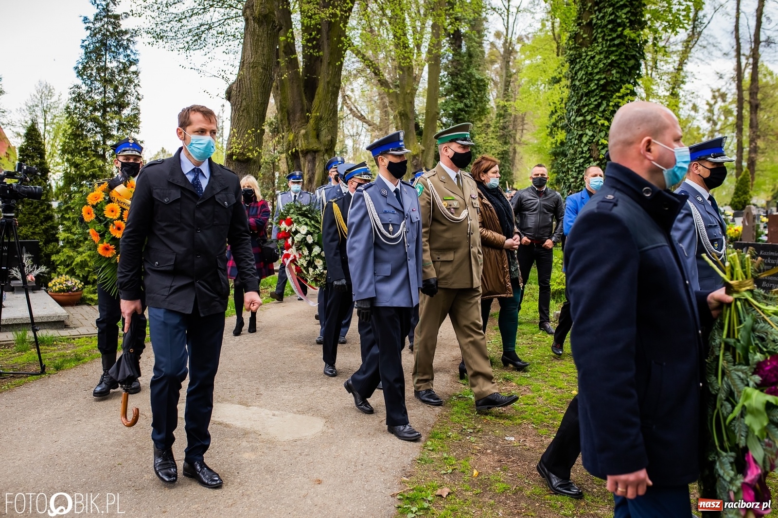 Zdjęcie w galerii na portalu naszraciborz.pl: Uroczystości pogrzebowe śp. asp. Michała Kędzierskiego [FOTO i WIDEO]  wiadomości z regionu