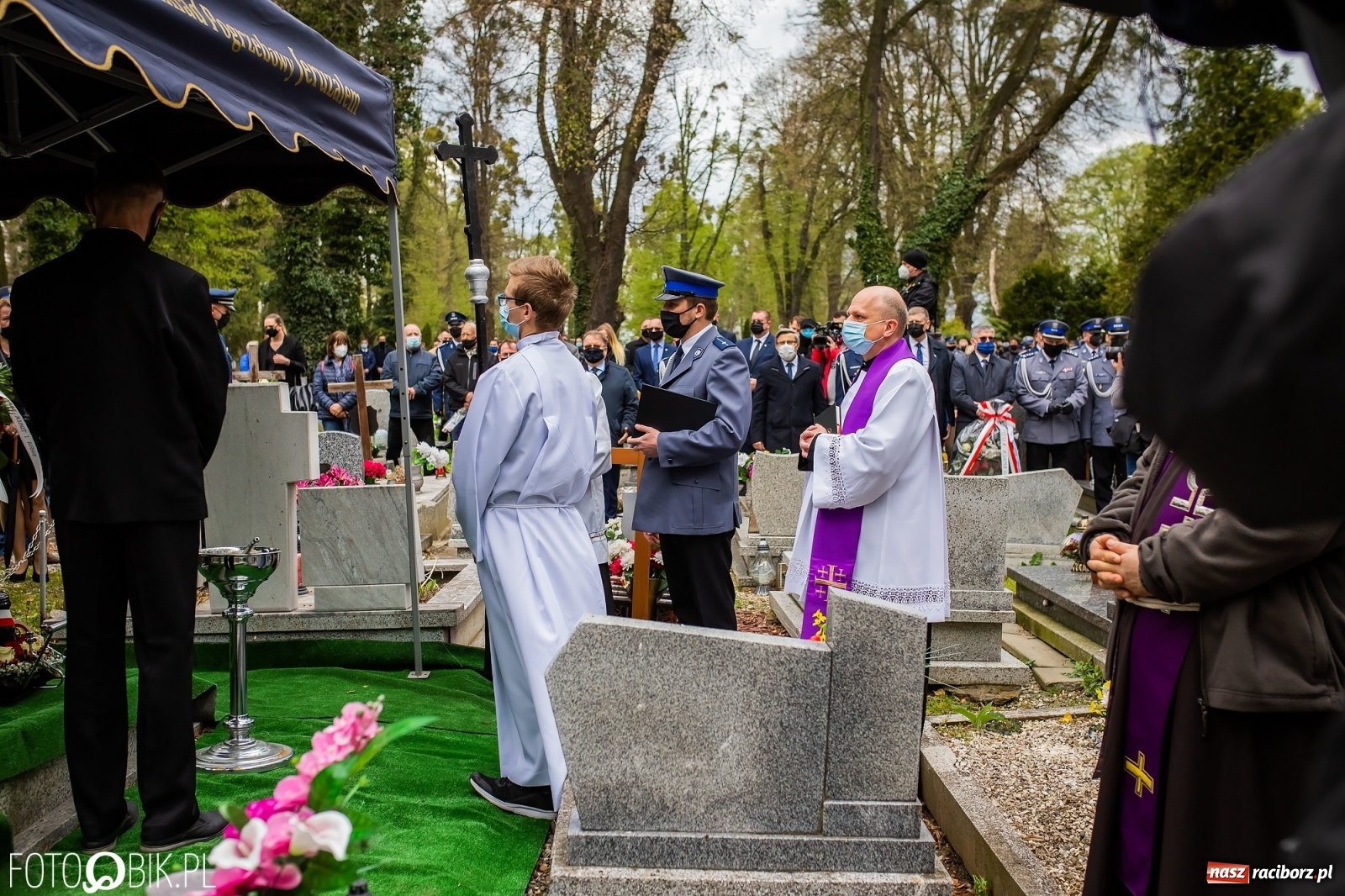 Zdjęcie w galerii na portalu naszraciborz.pl: Uroczystości pogrzebowe śp. asp. Michała Kędzierskiego [FOTO i WIDEO]  wiadomości z regionu