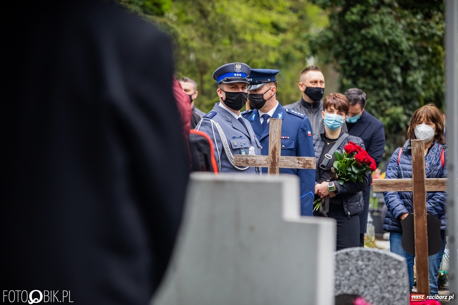 Zdjęcie w galerii na portalu naszraciborz.pl: Uroczystości pogrzebowe śp. asp. Michała Kędzierskiego [FOTO i WIDEO]  wiadomości z regionu
