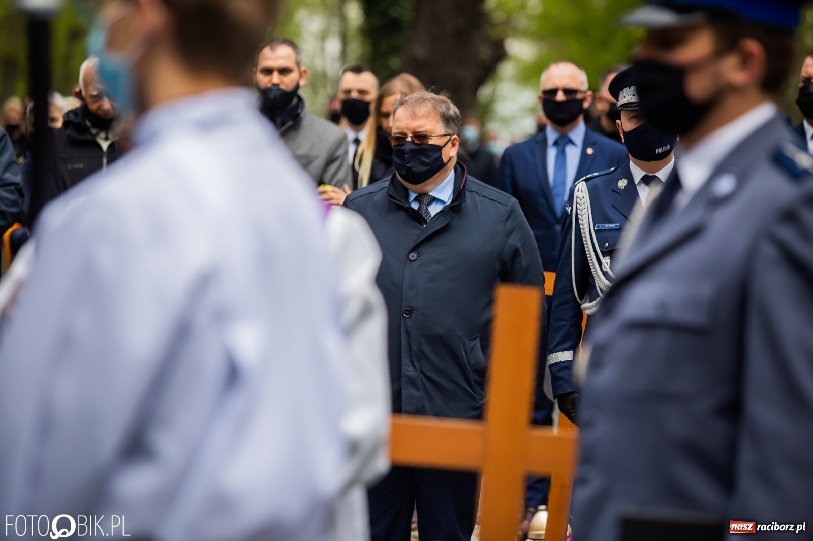 Zdjęcie w galerii na portalu naszraciborz.pl: Uroczystości pogrzebowe śp. asp. Michała Kędzierskiego [FOTO i WIDEO]  wiadomości z regionu