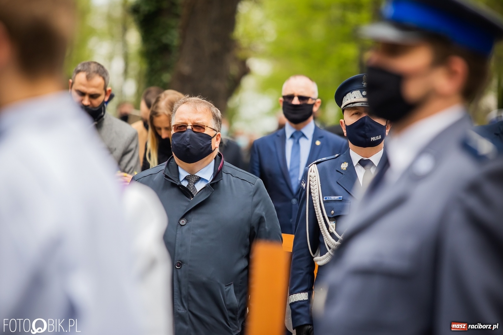 Zdjęcie w galerii na portalu naszraciborz.pl: Uroczystości pogrzebowe śp. asp. Michała Kędzierskiego [FOTO i WIDEO]  wiadomości z regionu