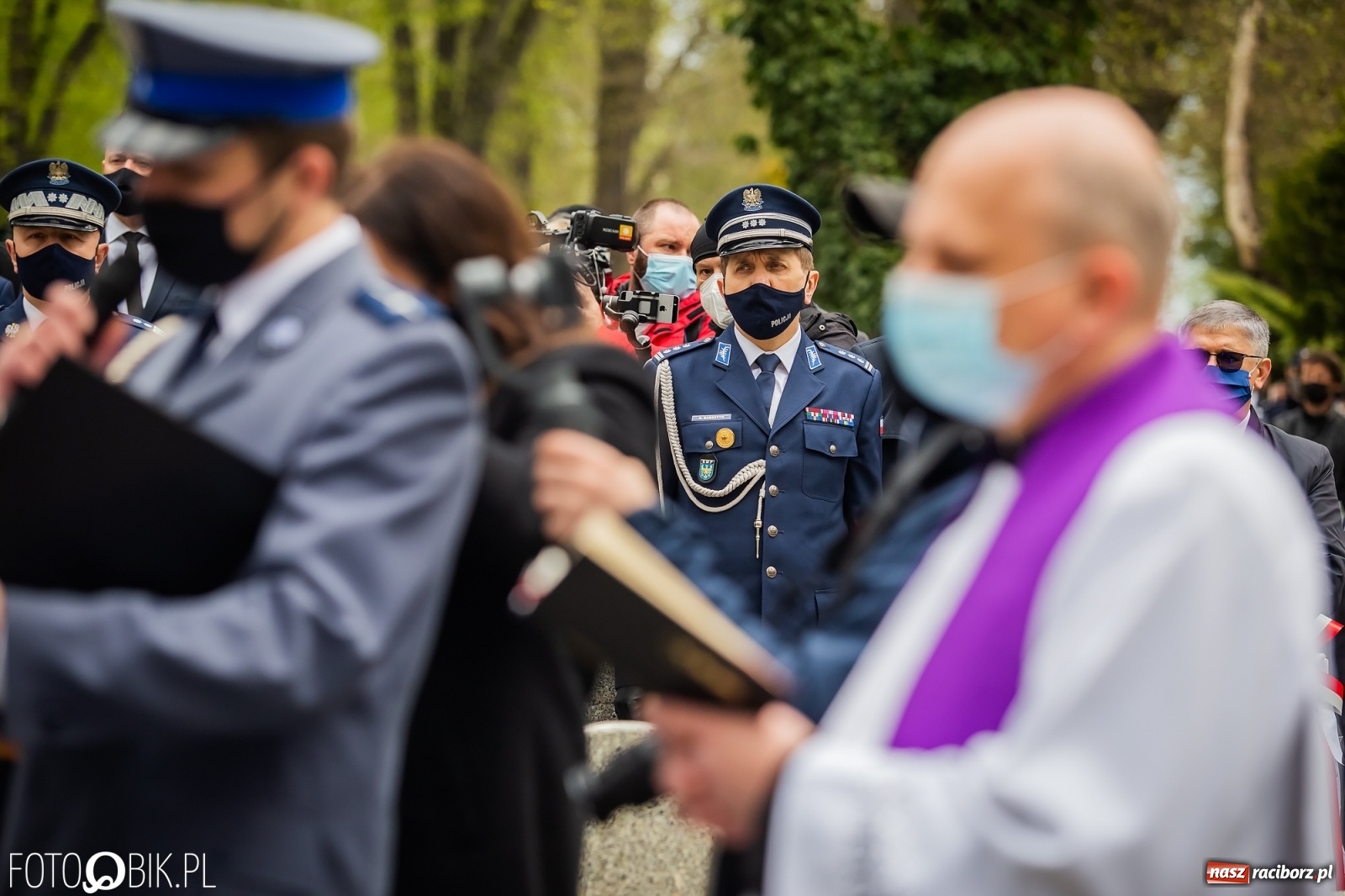 Zdjęcie w galerii na portalu naszraciborz.pl: Uroczystości pogrzebowe śp. asp. Michała Kędzierskiego [FOTO i WIDEO]  wiadomości z regionu