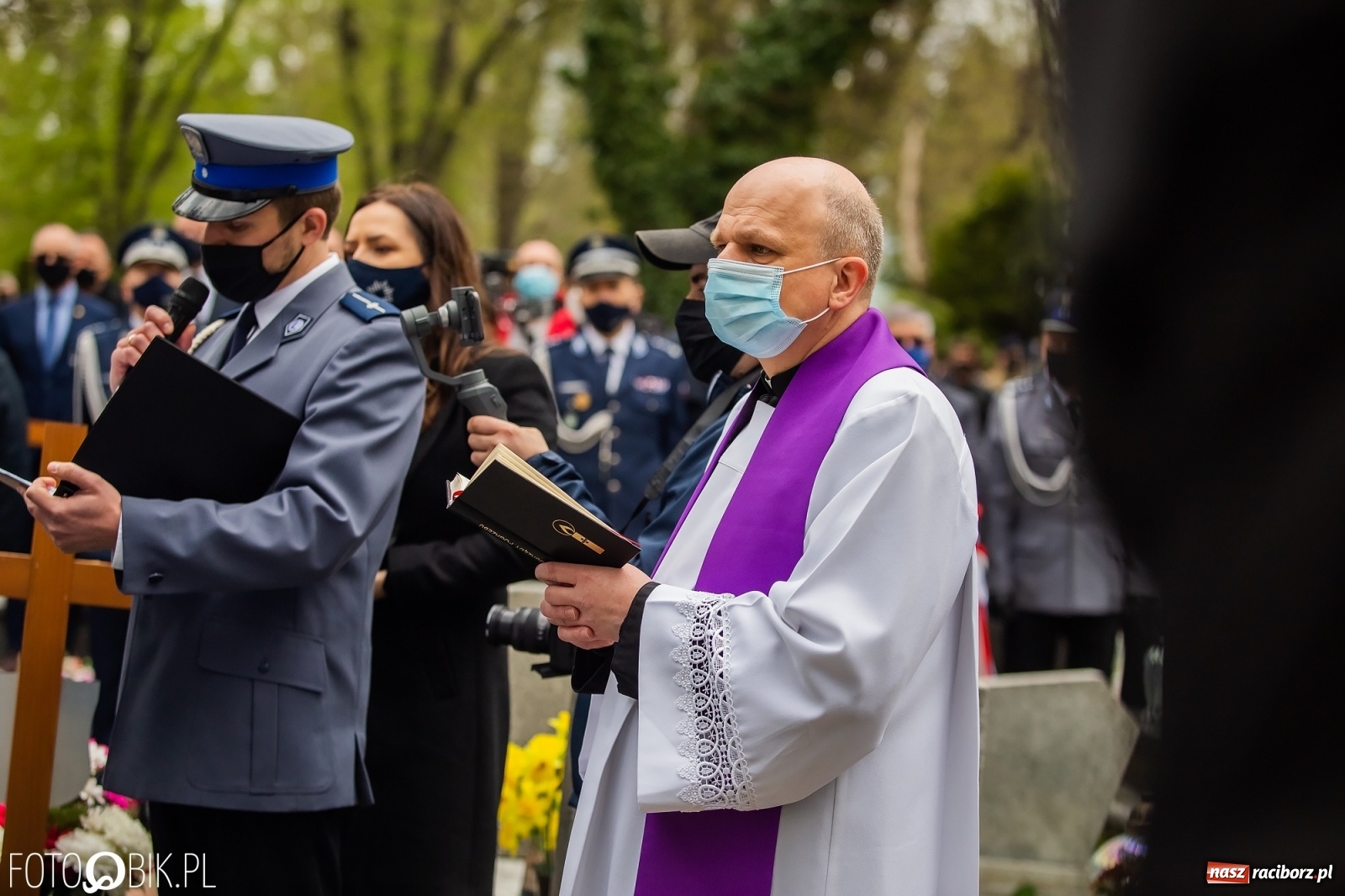 Zdjęcie w galerii na portalu naszraciborz.pl: Uroczystości pogrzebowe śp. asp. Michała Kędzierskiego [FOTO i WIDEO]  wiadomości z regionu